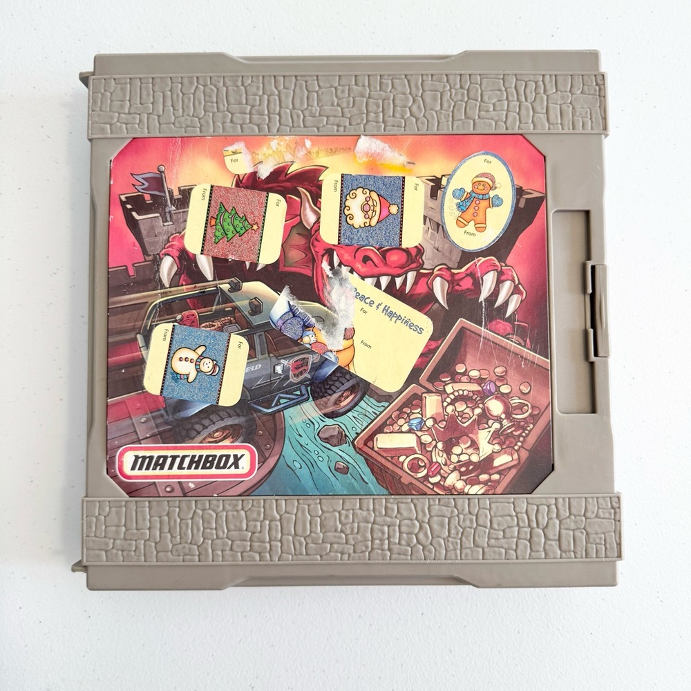 Matchbox 2006 Dragon Castle Adventure Game Case 🐉 AS IS